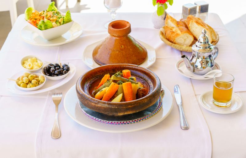 Tajin tipica marroqui 
