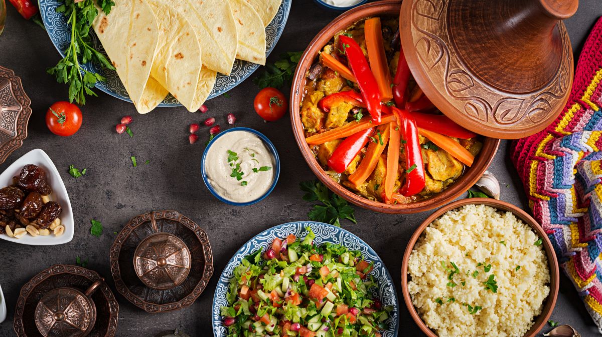 Typical dishes in Morocco
